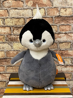 картинка, фото Пушистик Пингвинёнок серый от MarketFlowers.ru